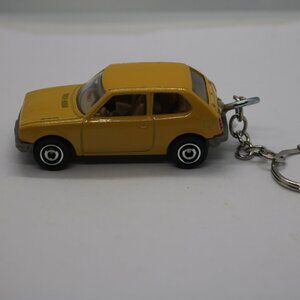 Matchbox 1976 Honda CVCC custom keychain 1/64 scale